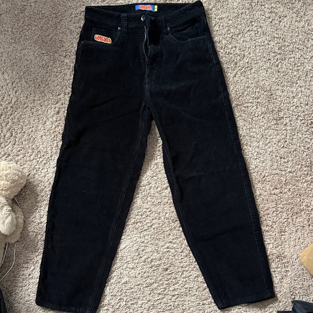 Empyre Men's Black Corduroy Pants